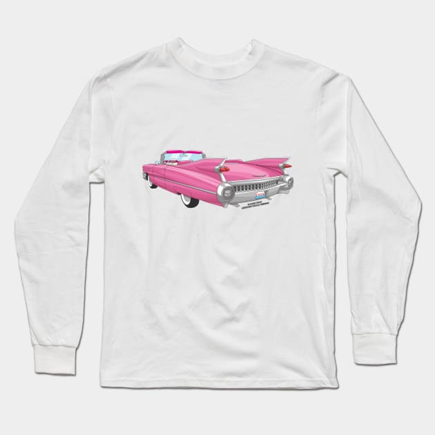 Vintage Classic Car Garage Hot Rod Novelty Gift Long Sleeve T-Shirt by Airbrush World